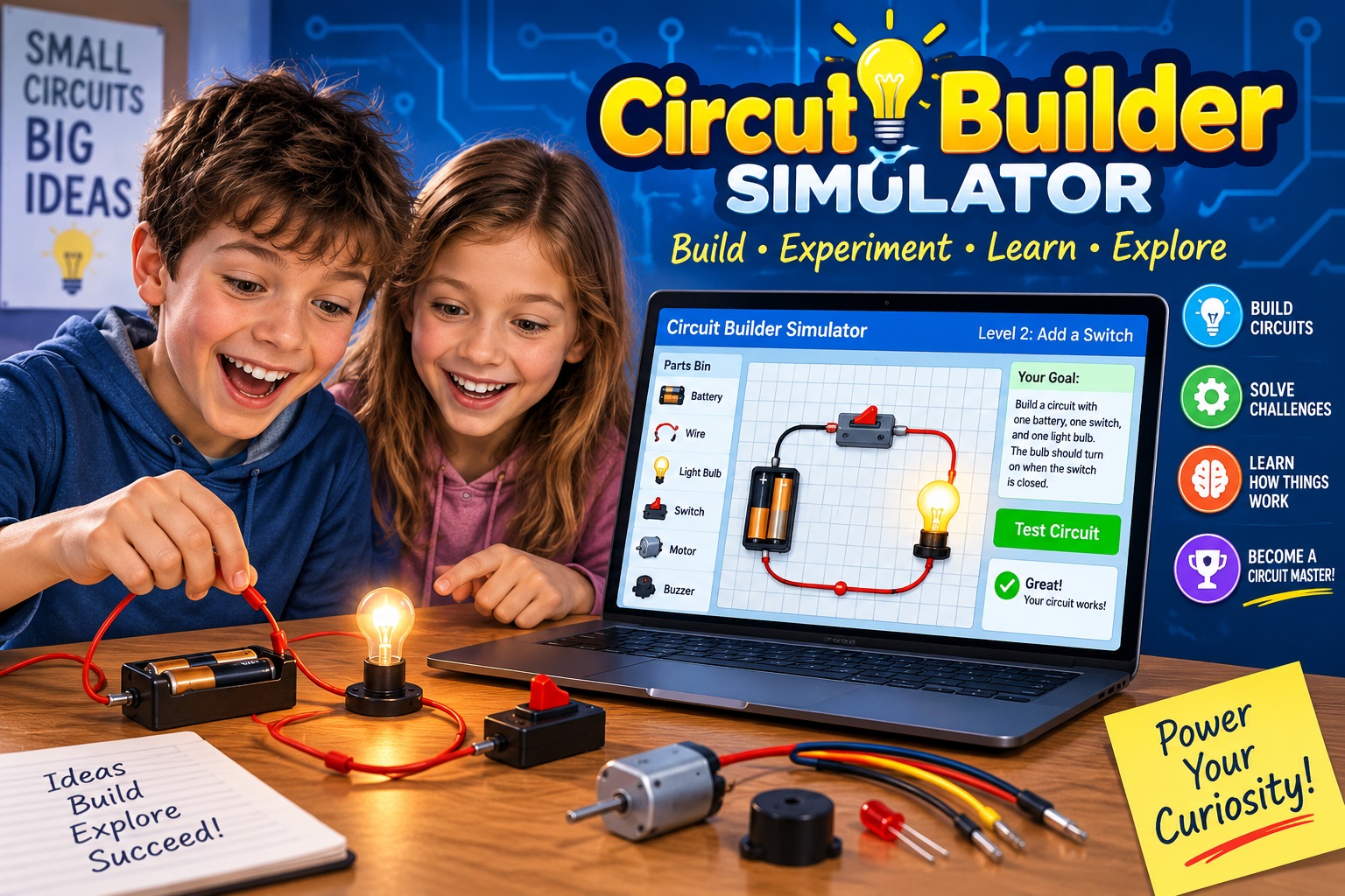 Circuit Builder Simulator