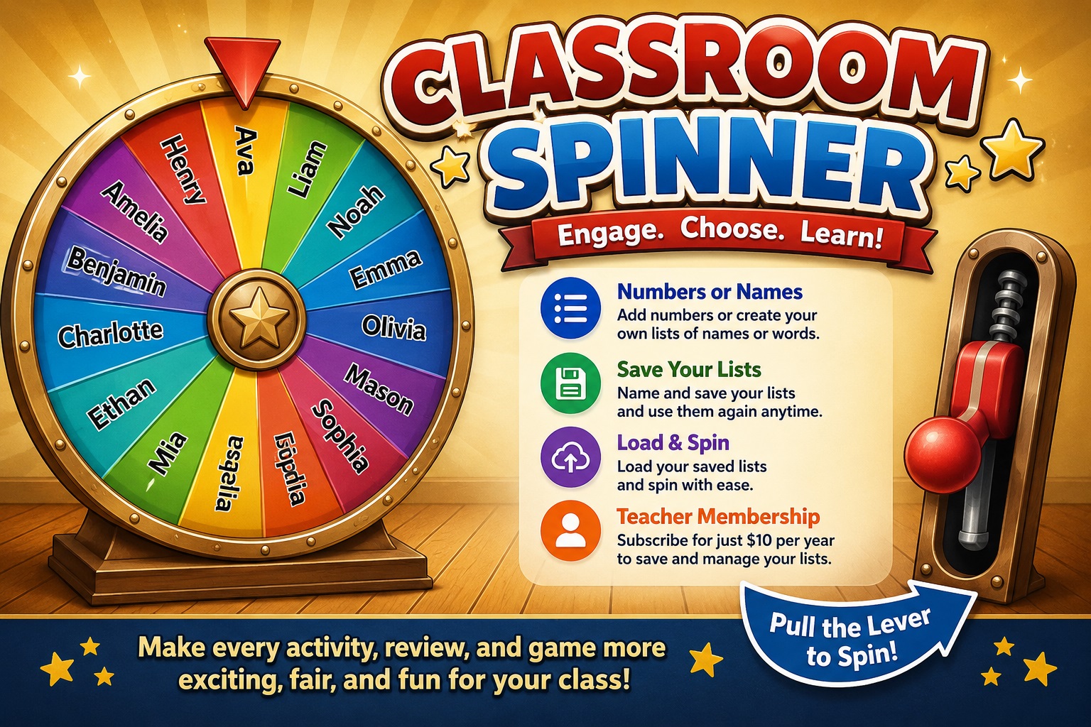 Classroom Spinner